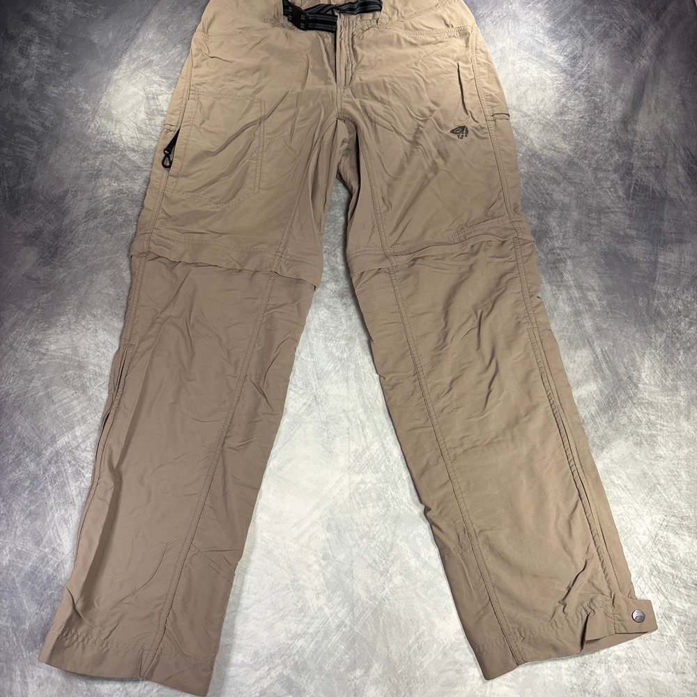Mountain Hardwear Hiking Pants Mens Medium Regular Tan Nylon